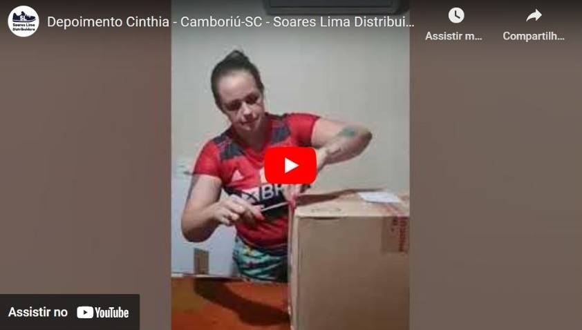 Cinthia - Camboriú-SC - Soares Lima Distribuidora